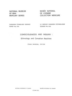 cover image of Consciousness and inquiry